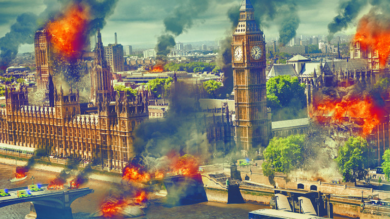 London has fallen – tới lượt “London thất thủ”