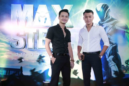 Xuân Phúc – Mạnh Hùng đọ vẻ đẹp trai trong sự kiện ra mắt phim Max Steel