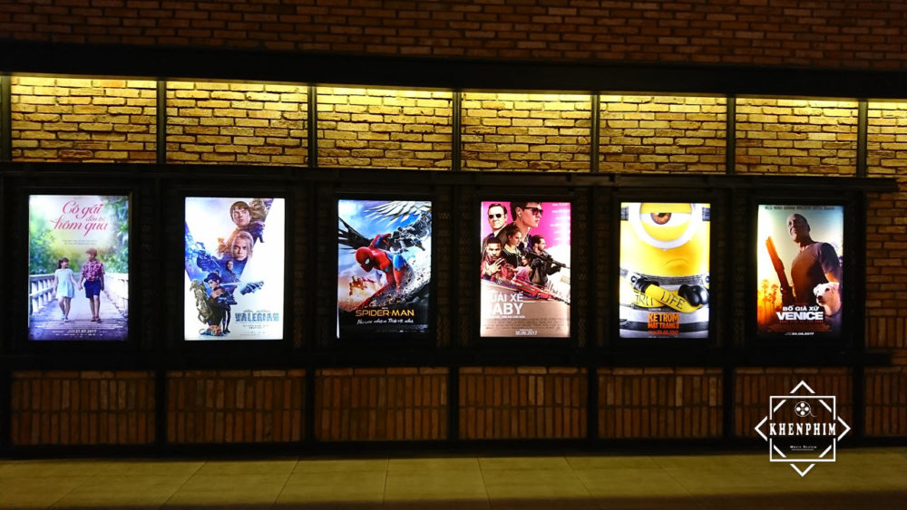 CGV Thảo Điền - poster ở lối vào