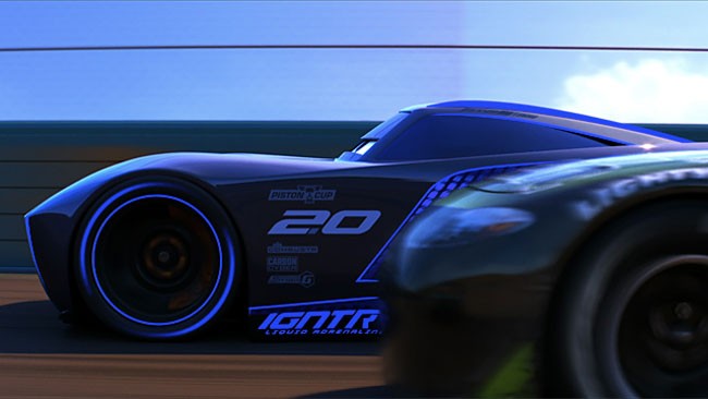 Jackson – kẻ phản diện mới trong Cars 3