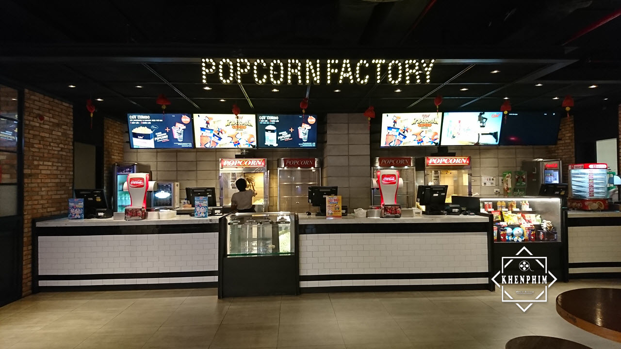 CGV Gò Vấp - khu vực bán đồ ăn