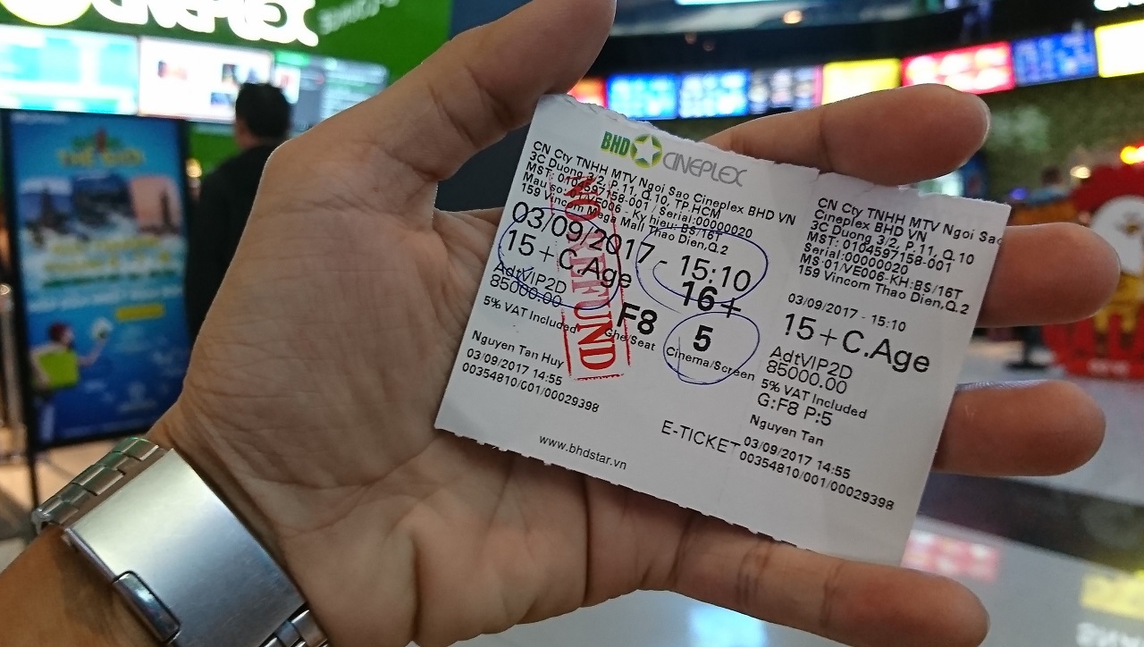 Bí Mật Dậy Thì - vé