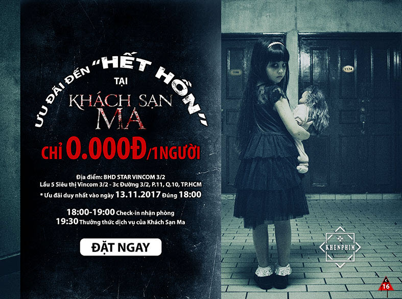 Haunted Hotel thư mời họp báo Khách Sạn Ma