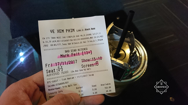 Vé xem phim Kẻ Đánh Bại Nhà Trắng