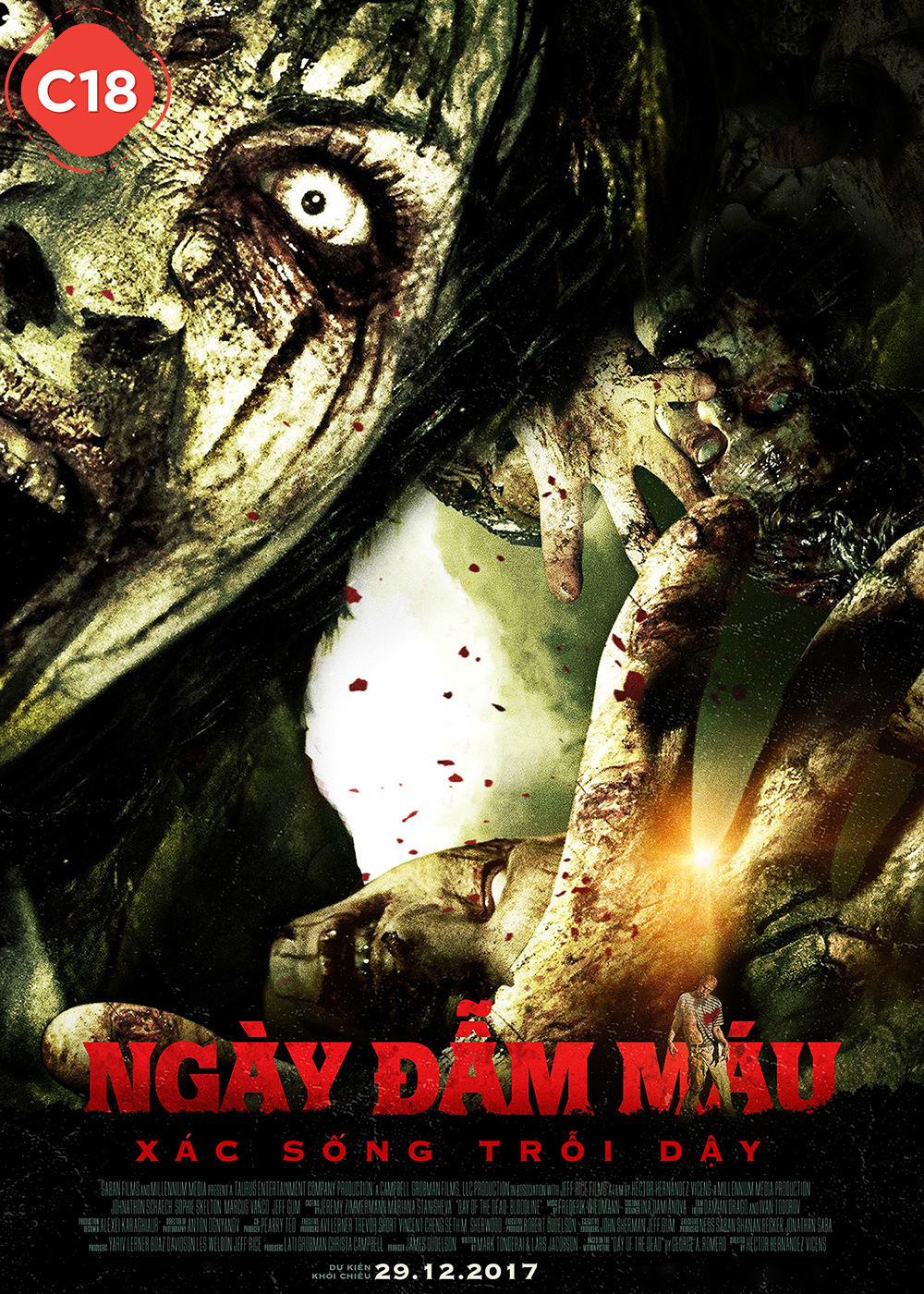 Poster của phim Ngày Đẫm Máu: Xác Sống Trỗi Dậy