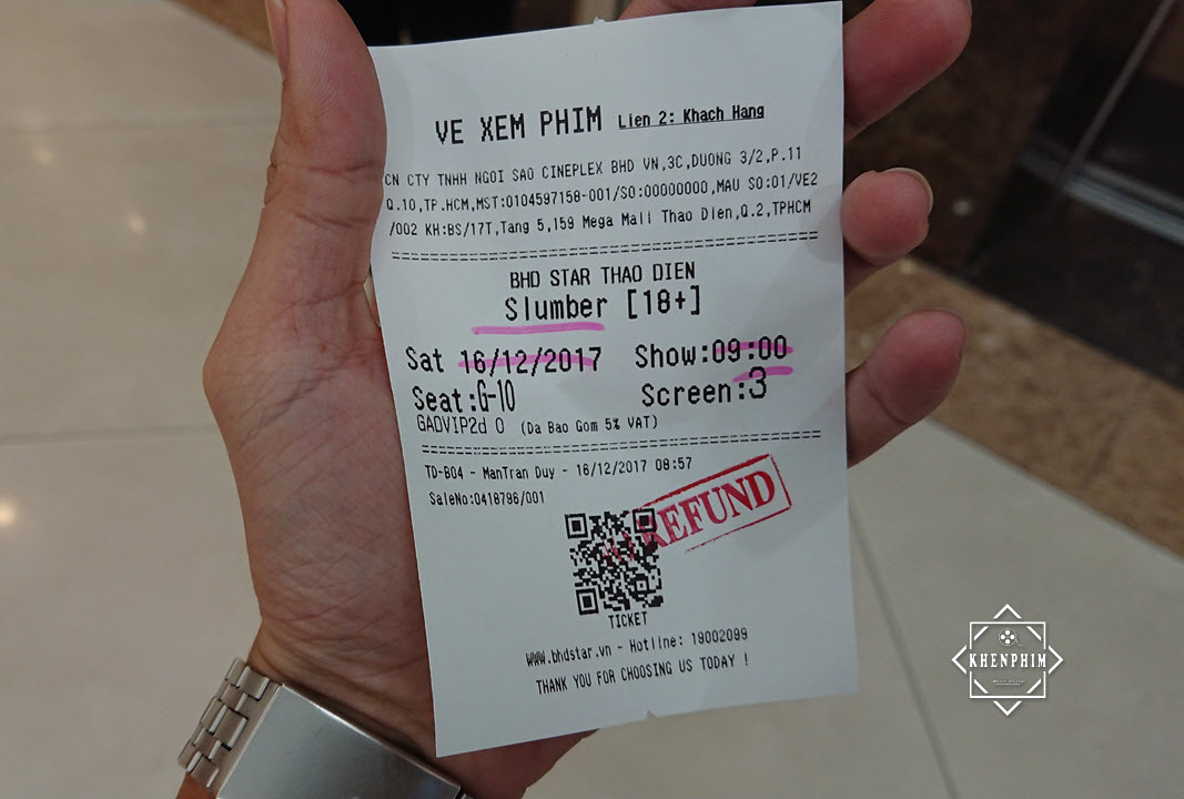 Vé xem phim Giấc Mộng Kinh Hoàng 
