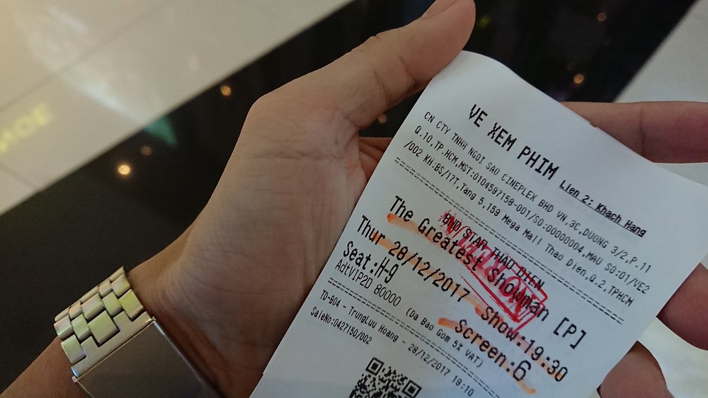 Vé coi phim The Greatest Showman tại BHD Thảo Điền