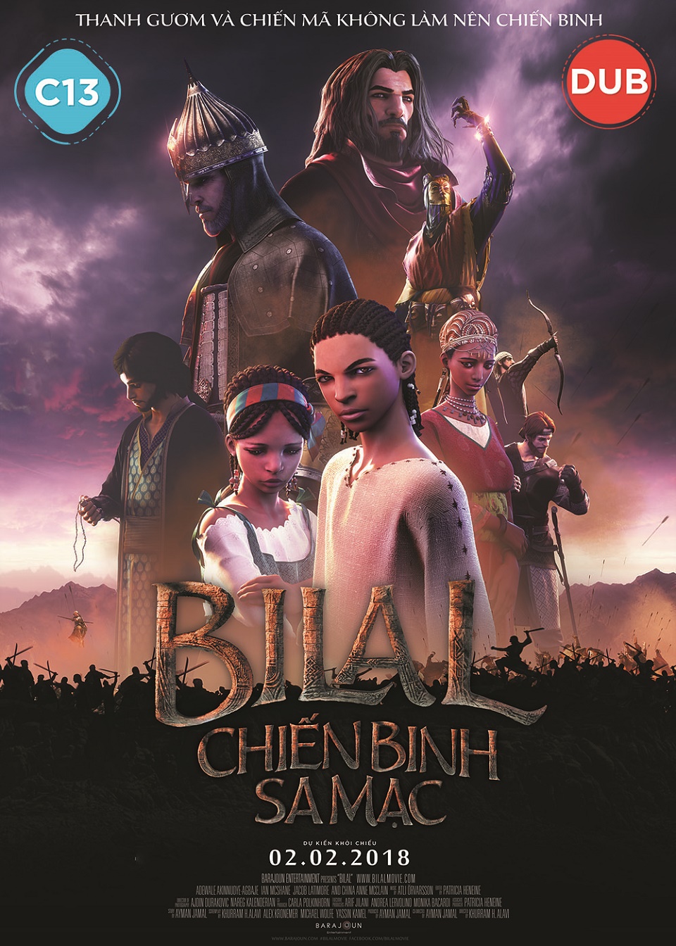Poster Bilal: Chiến Binh Sa Mạc 