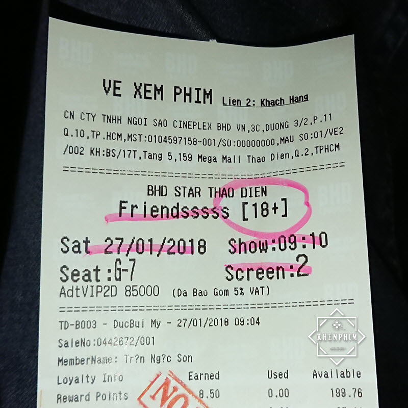 Vé xem phim Vụ Mất Tích Bí Ẩn