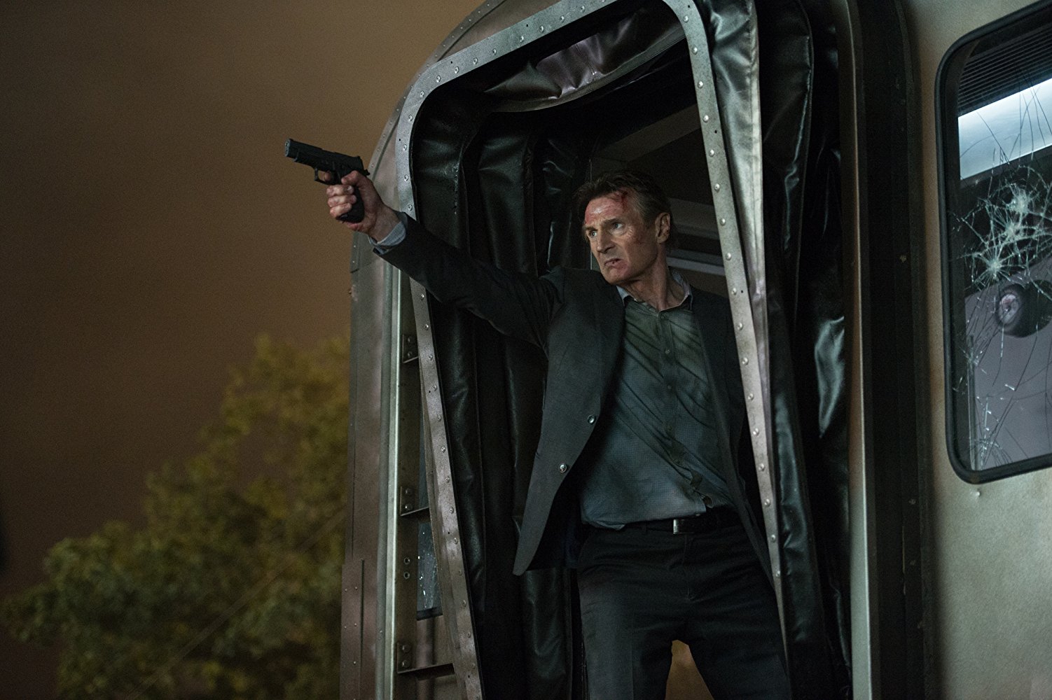 Nam tài tử Liam Neeson trong phim Hành Khách Bí Ẩn