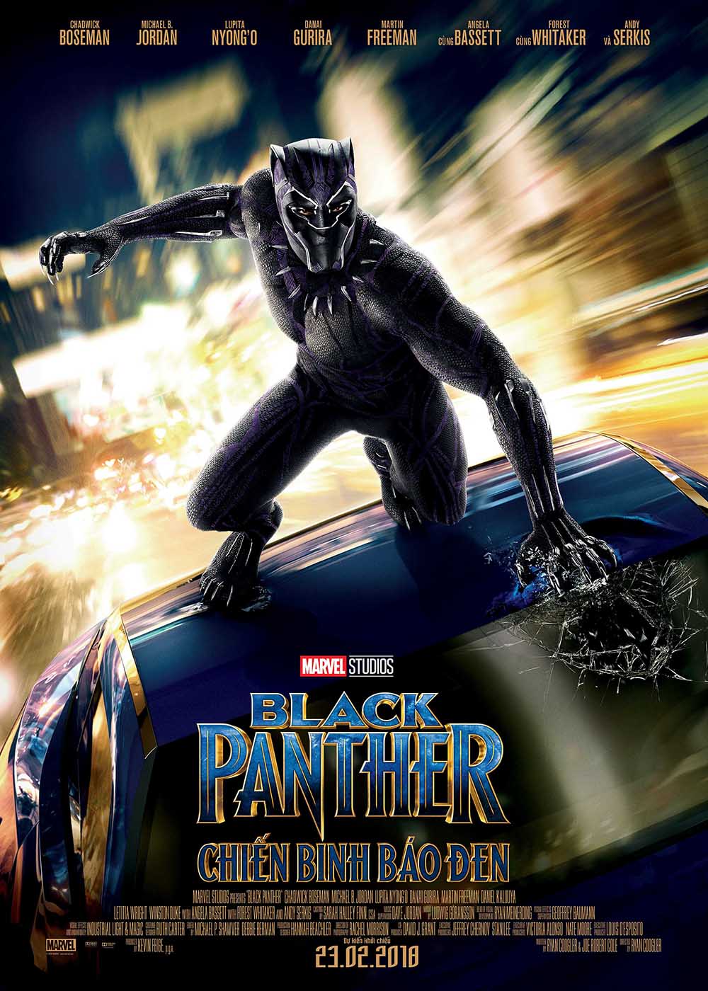 Poster phim Chiến Binh Báo Đen