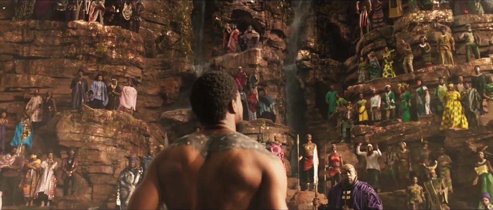 Kỹ xảo hình ảnh cũng là điểm cộng lớn của Black Panther 