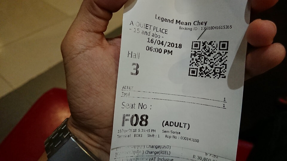 Vé xem phim Vùng Đất Câm Lặng