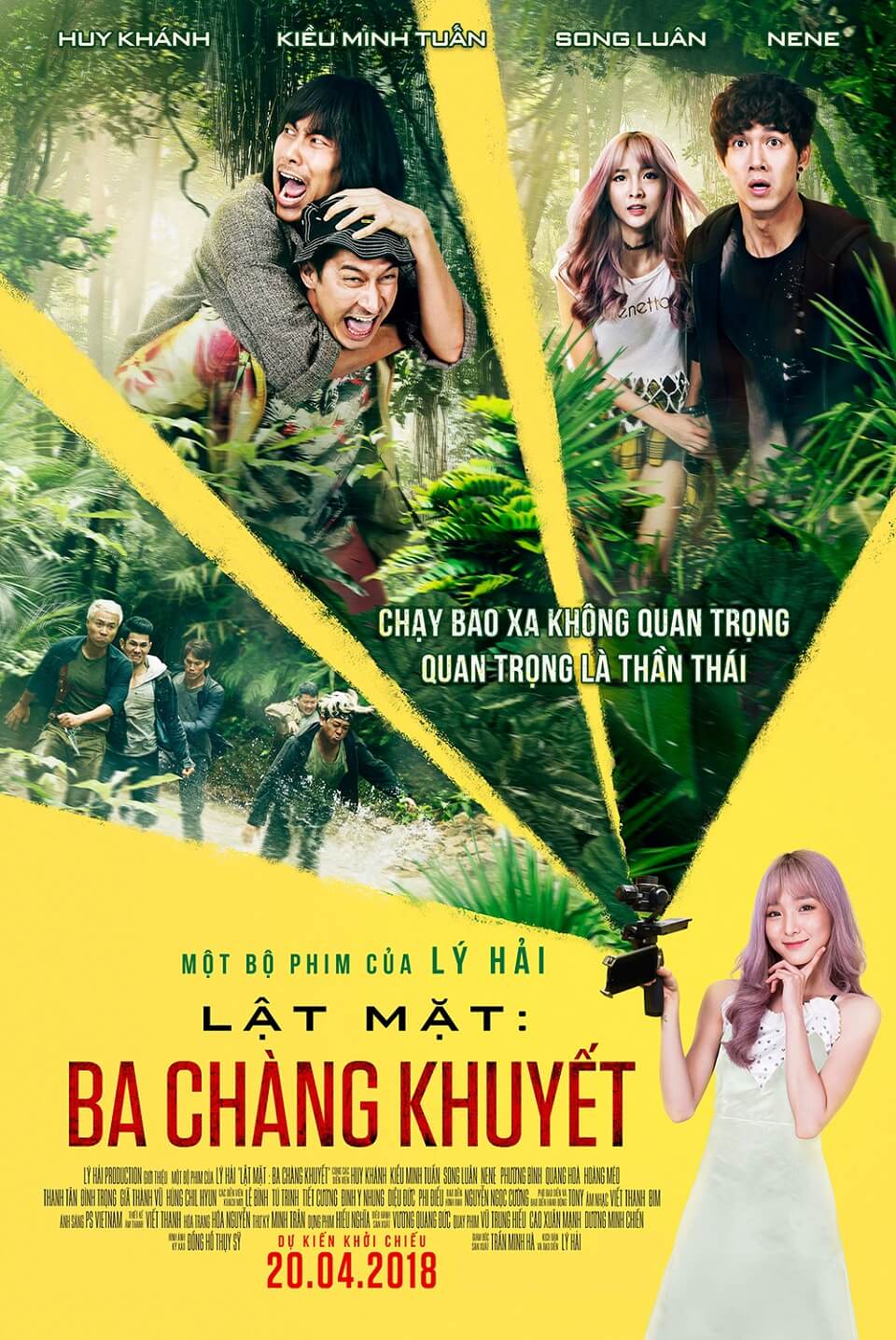 Poster Lật Mặt 3: Ba Chàng Khuyết