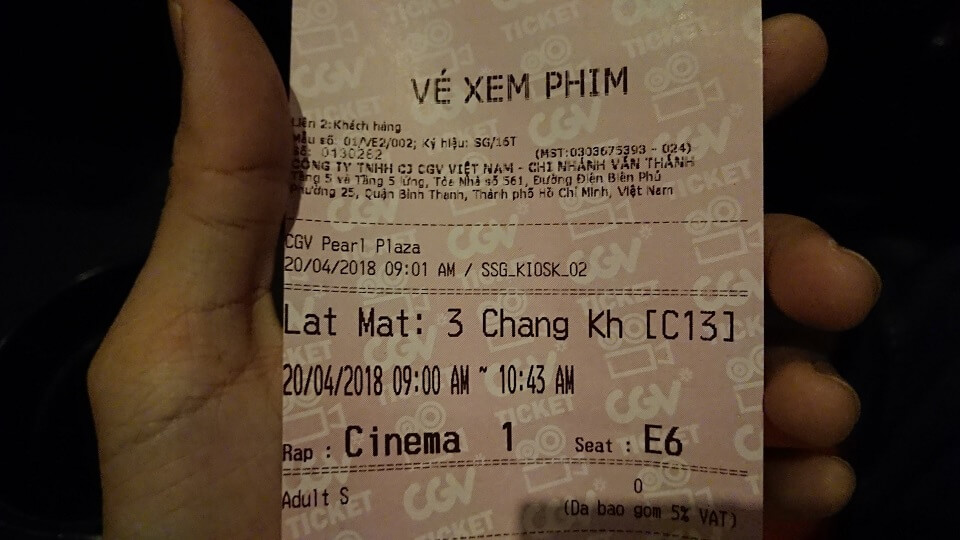 Vé xem phim Lật Mặt 3