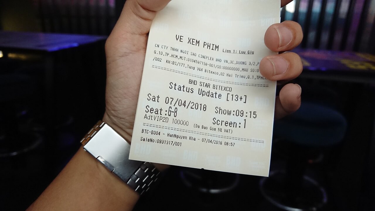 Vé xem phim Ứng Dụng Vi Diệu