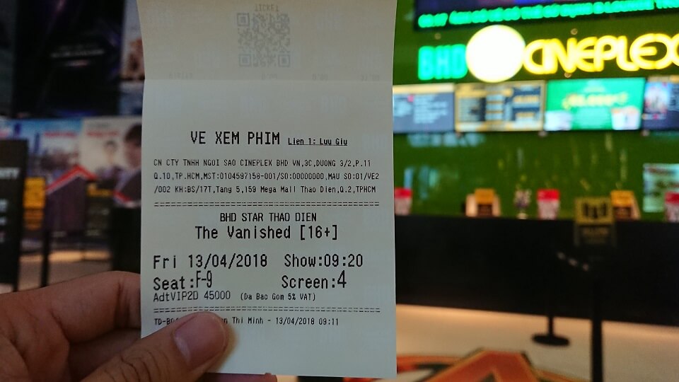 Vé xem phim Xác Chết Trở Về