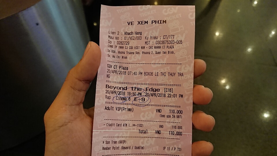 Vé xem phim Cú Lừa Ngoạn Mục (Beyond the Edge)