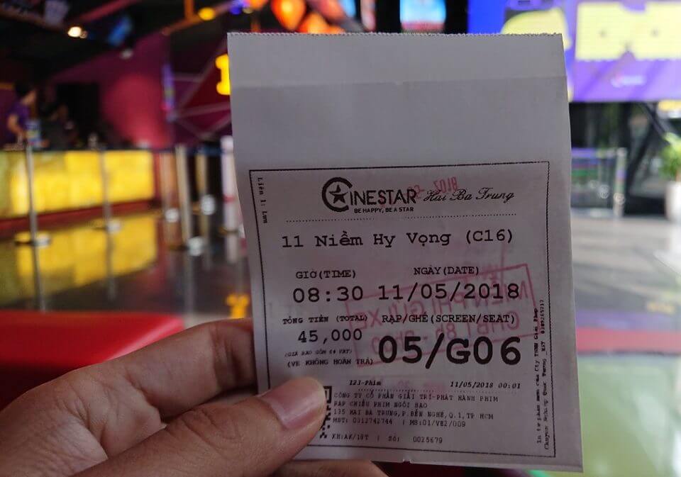 Vé xem phim 11 Niềm Hy Vọng