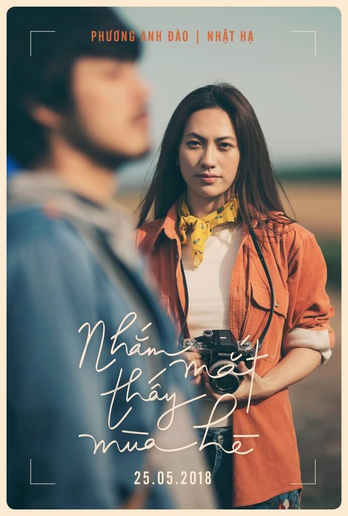 Phương Anh Đào xuất hiện trong poster Nhắm Mắt Thấy Mùa Hè