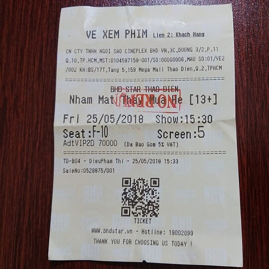 Vé xem phim Nhắm Mắt Thấy Mùa Hè