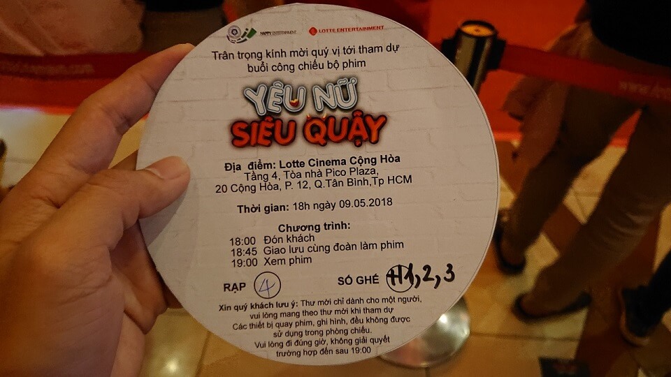 Vé xem phim Yêu Nữ Siêu Quậy