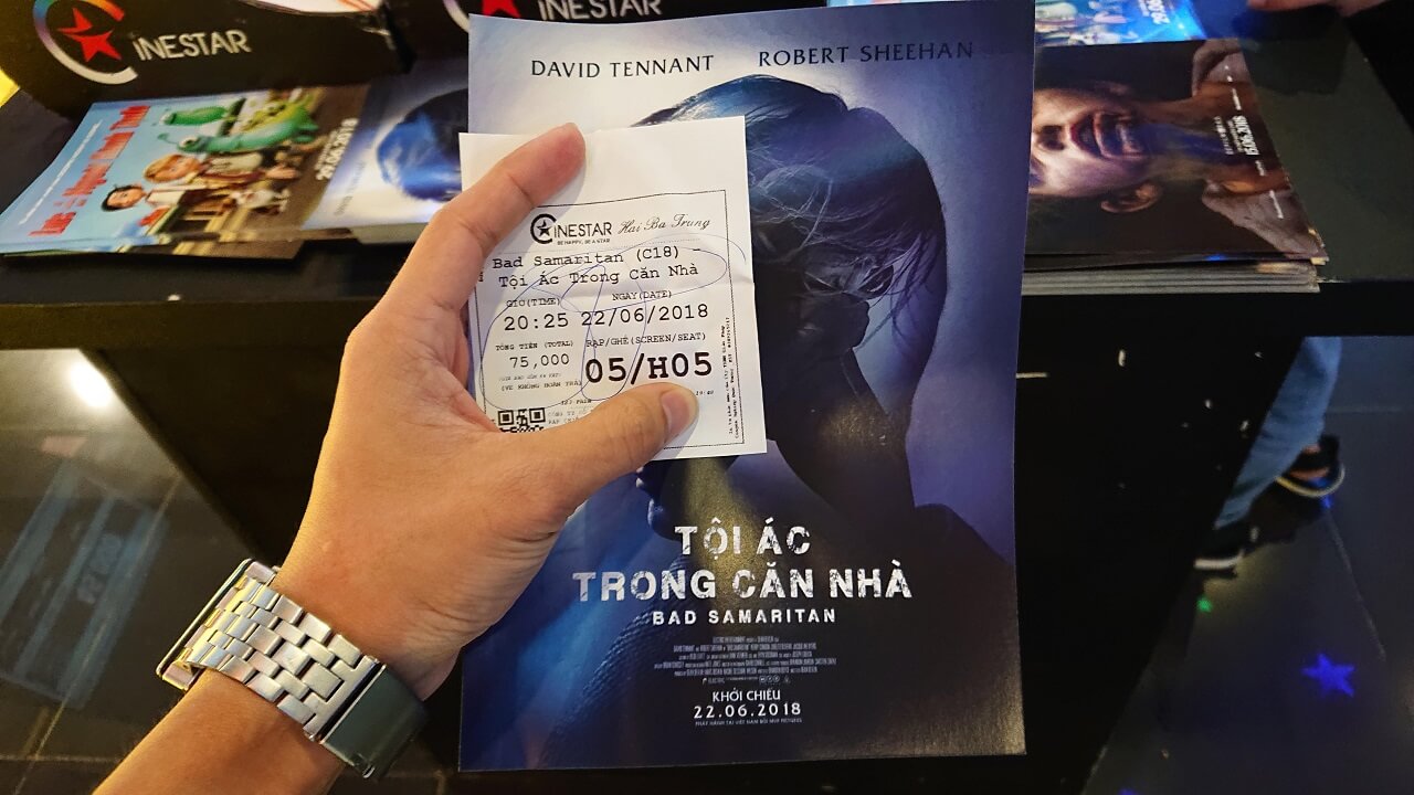 Vé xem phim Bad Samaritan (Tội ác trong căn nhà)