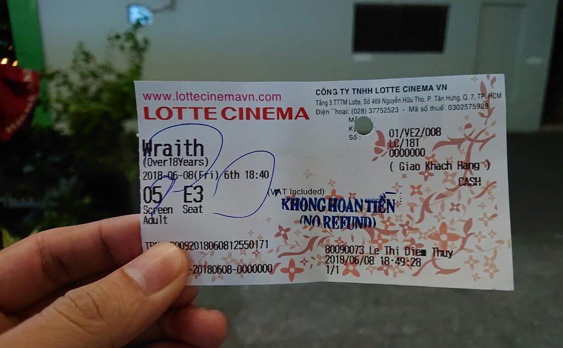 Vé xem phim Ngôi Nhà Quỷ Ám (Wraith)