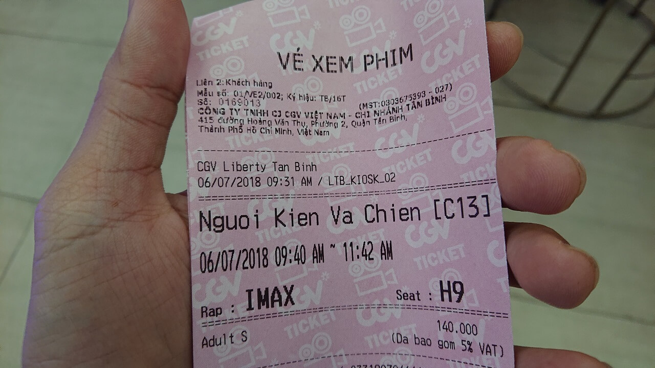 Vé xem phim Người Kiến và Chiến Binh Ong, IMAX 3D