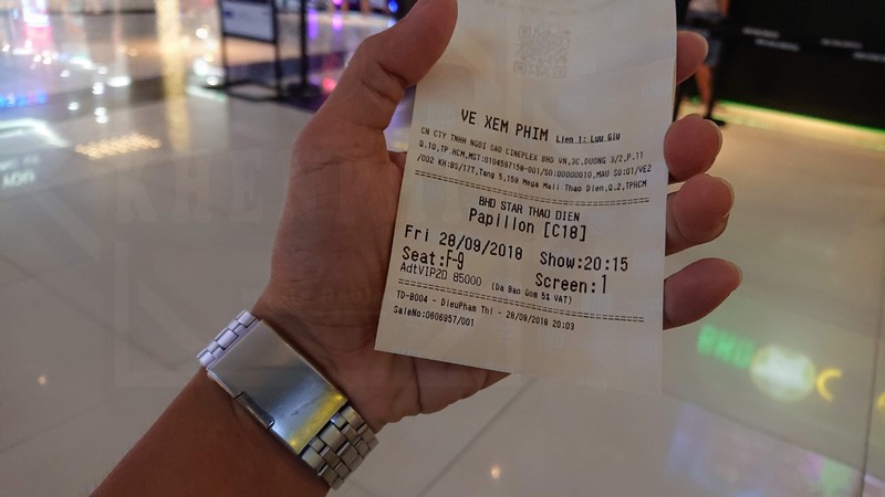 Vé xem phim Papillon (Người Tù Khổ Sai)
