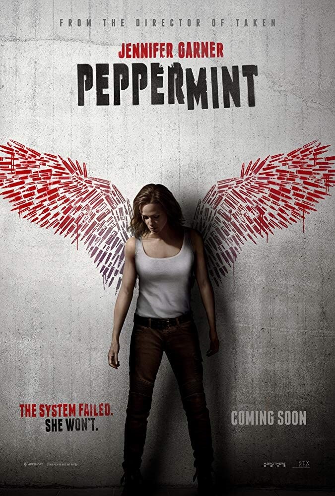 Poster phim Peppermint (Thiên Thần Công Lý)