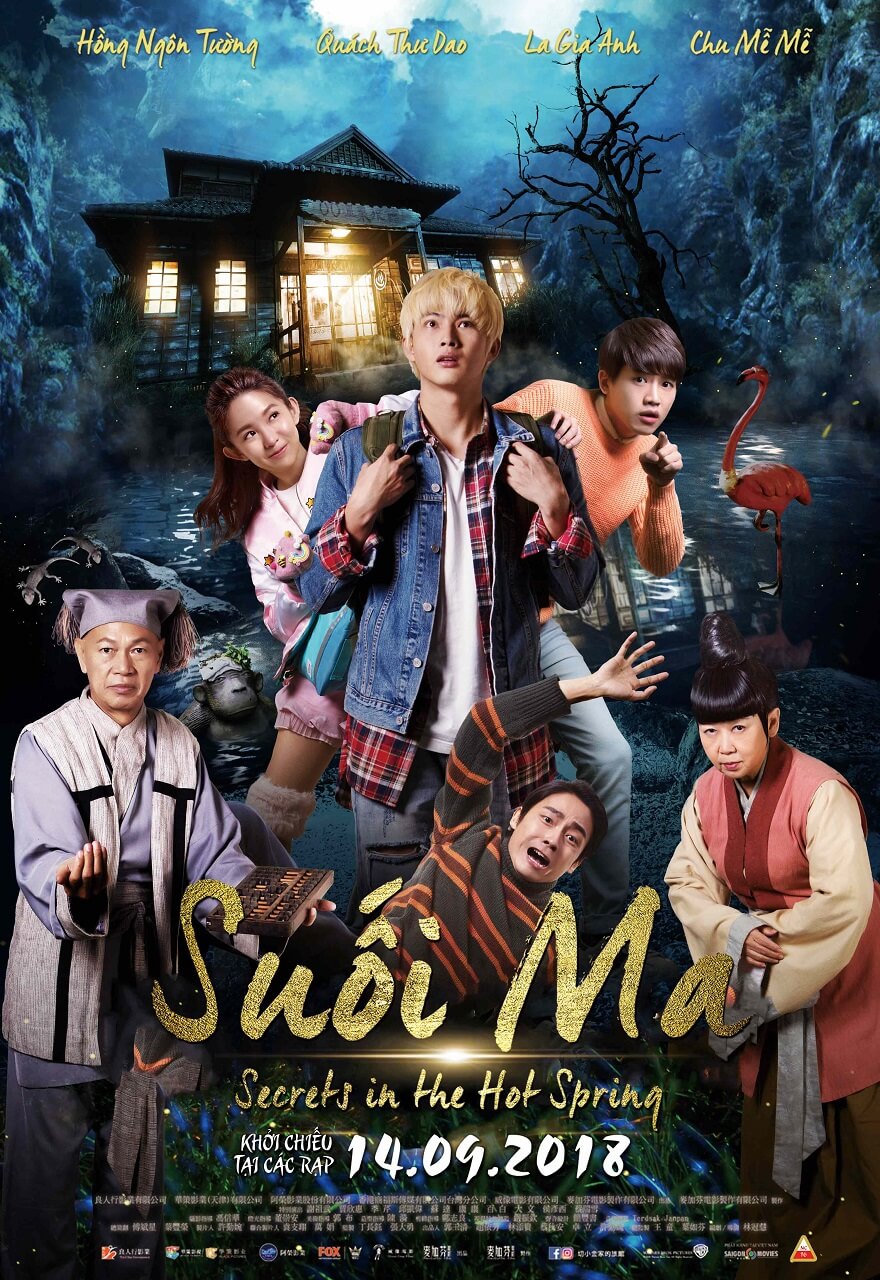 Poster phim Secrets in the Hot Spring (Suối ma)