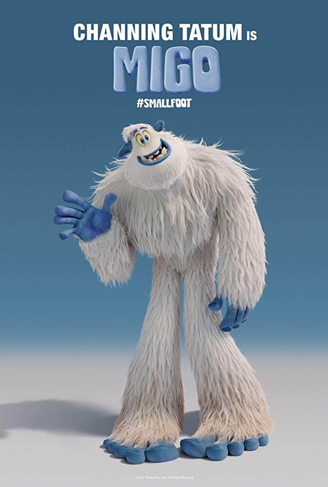 Poster phim Smallfoot - nhân vật Migo
