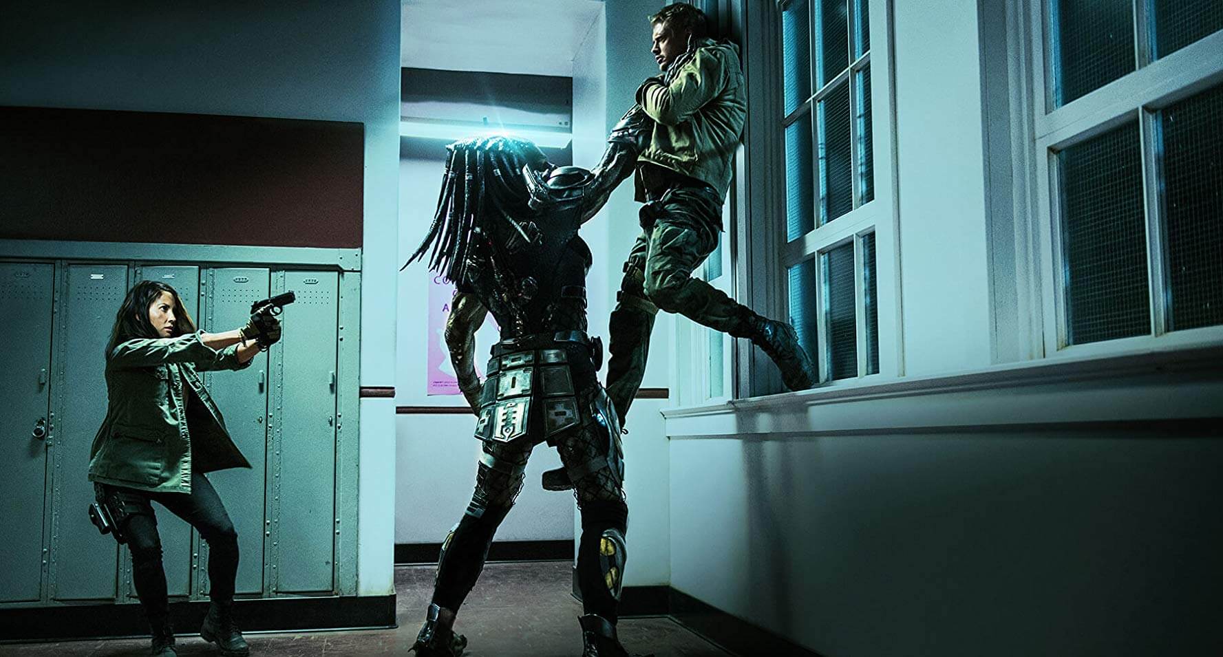 Một cảnh trong phim Quái Thú Vô Hình (The Predator)