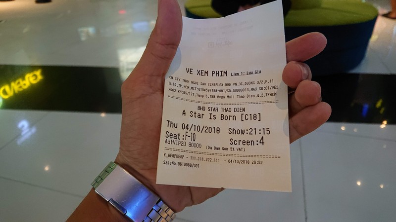 Vé xem phim Vì Sao Vụt Sáng (A Star Is Born)