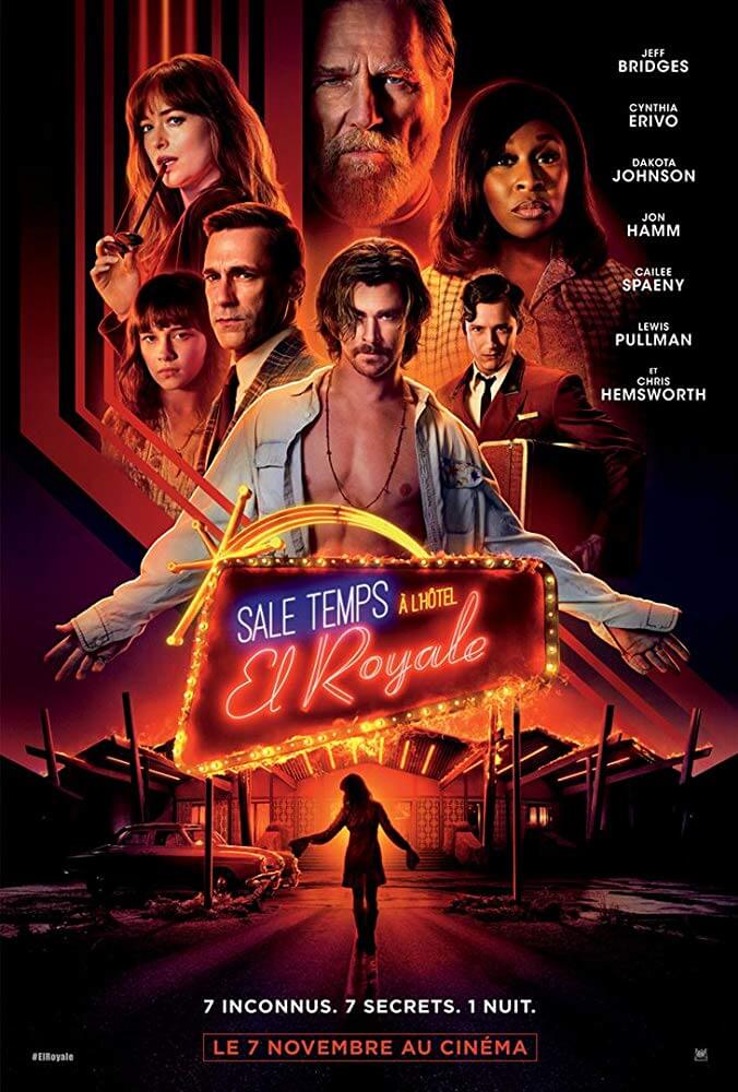 Poster đầy bí ẩn của phim Phút Kinh Hoàng tại El Royale