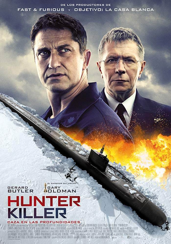 Poster phim Hunter Killer (Mật Vụ Giải Cứu)
