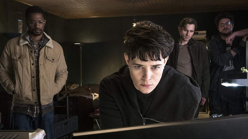 Tạo hình của nhân vật nữ chính trong Cô Gái Trong Lưới Nhện Ảo (The Girl in the Spider's Web)