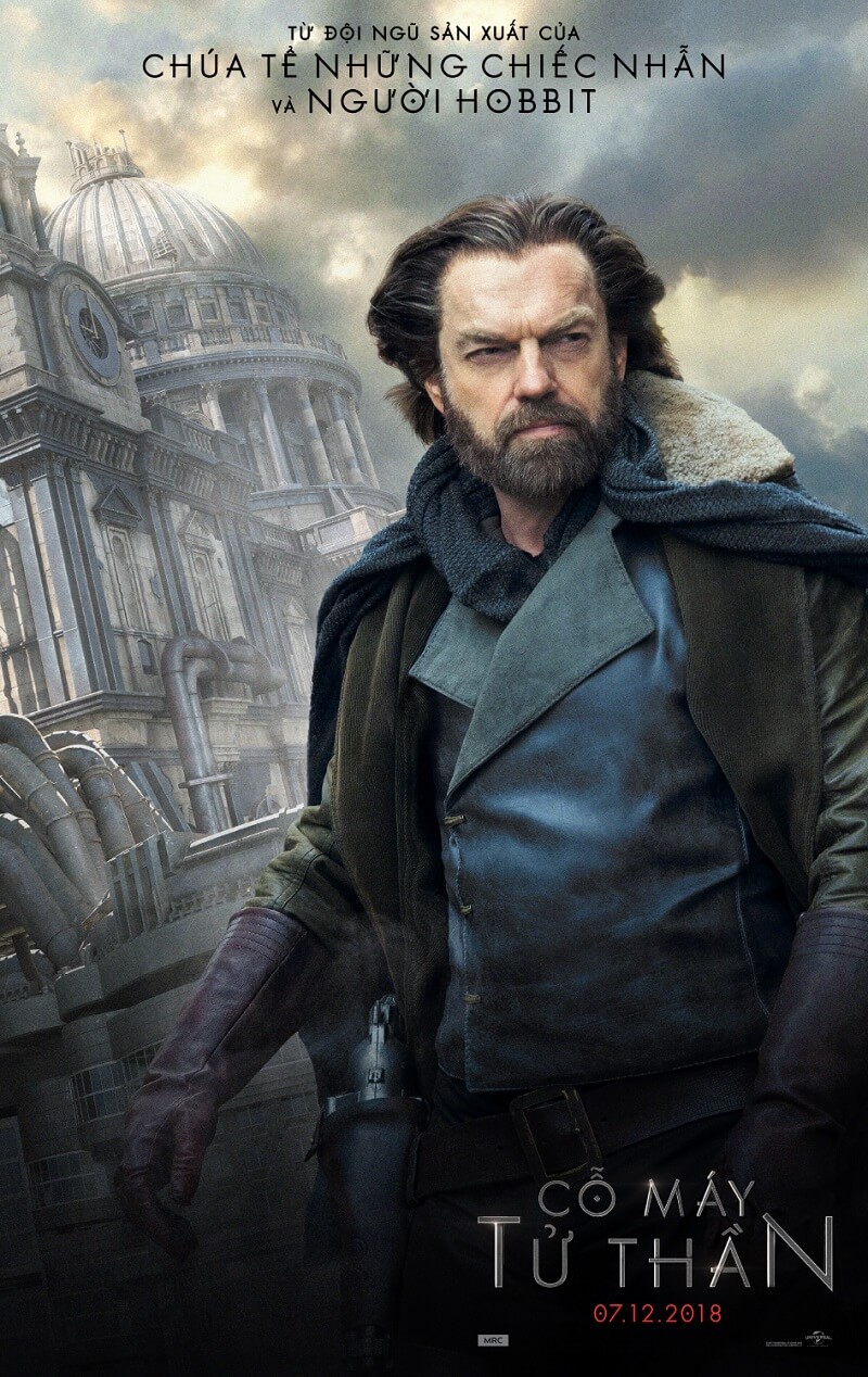 Nhân vật phản diện Valentine - phim Mortal Engines (Cỗ Máy Tử Thần)