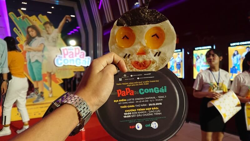 Vé xem phim Hồn Papa, Da Con Gái