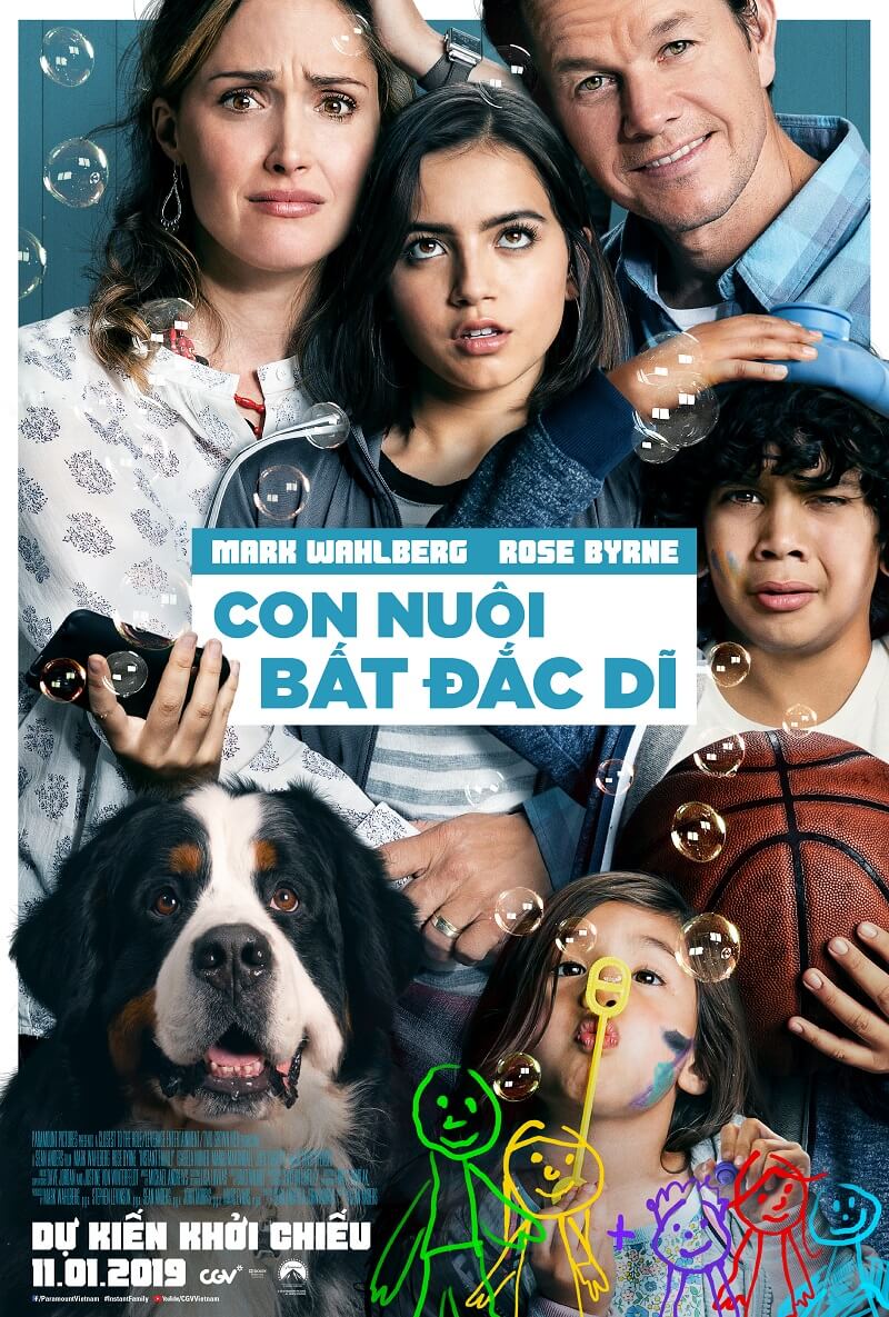 Poster phim Con Nuôi Bất Đắc Dĩ