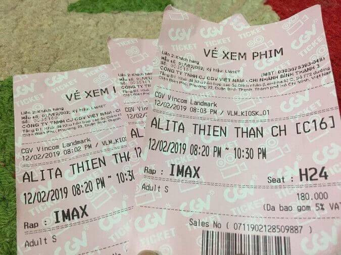 Vé xem phim IMAX Alita: Thiên Thần Chiến Binh