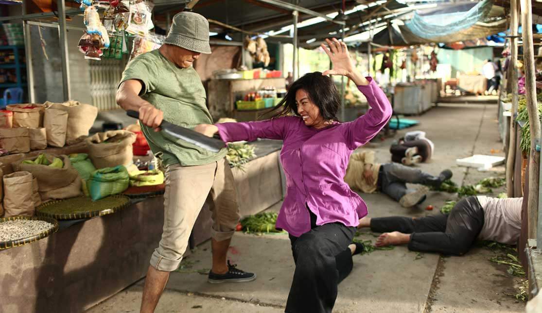 Hai Phượng - cảnh ở chợ