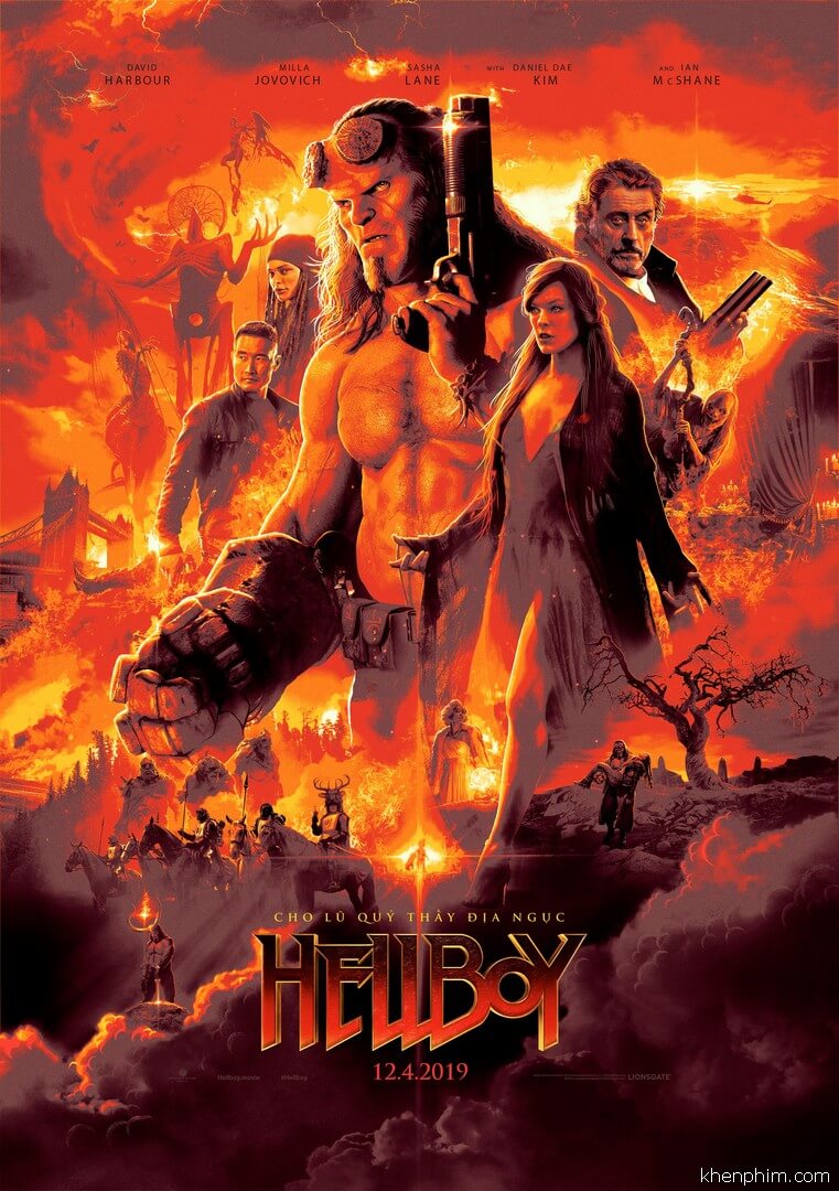 Poster phim Hellboy