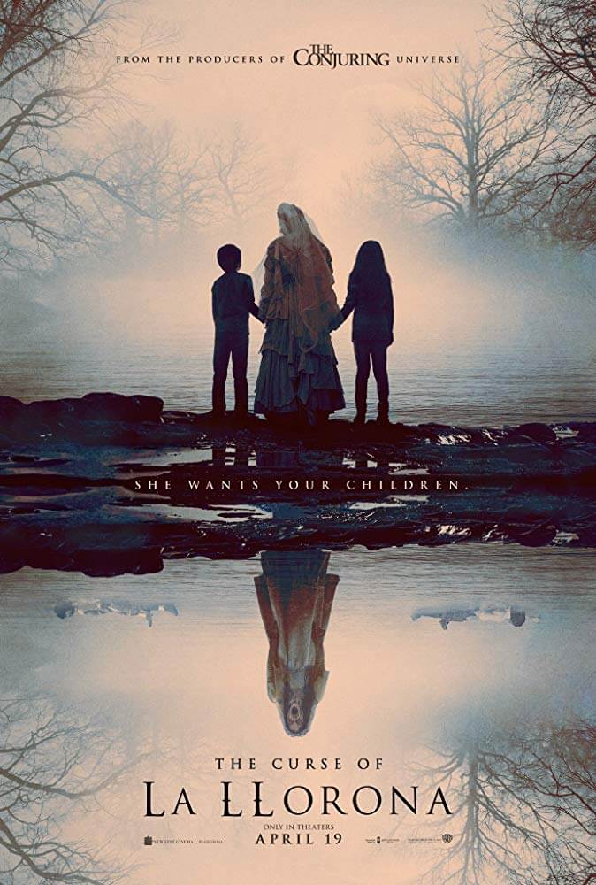 Poster đen tối của phim Mẹ Ma Than Khóc La Llorona