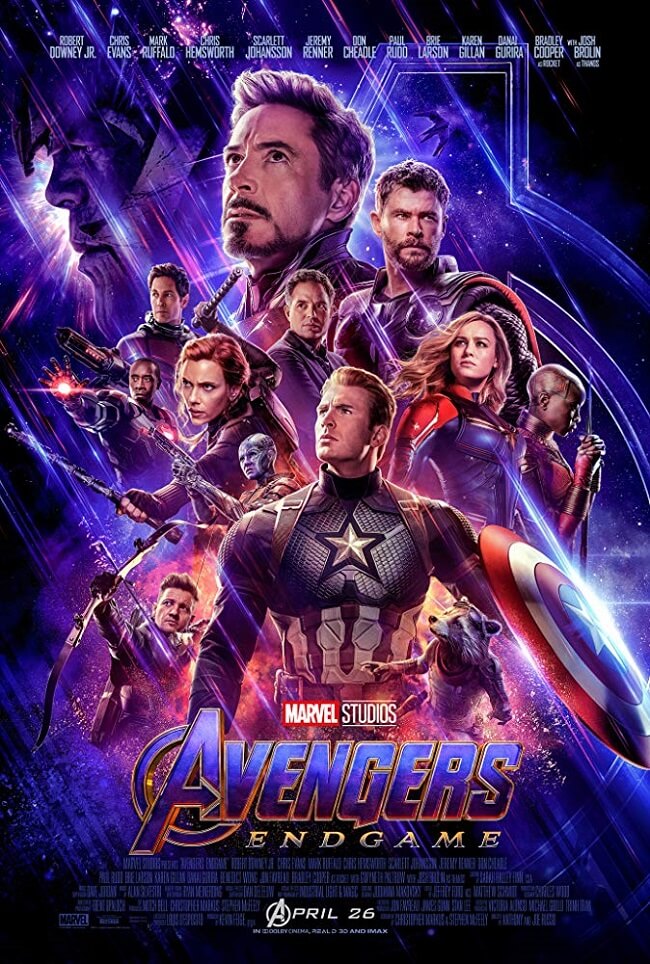 Poster phim Avengers: Endgame
