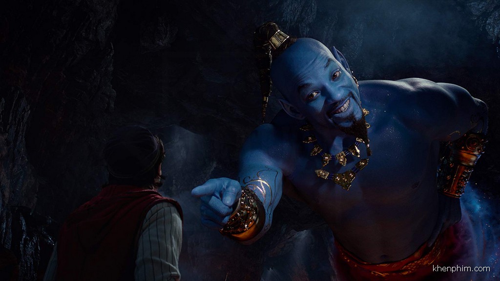 Tạo hình thần đèn trong phim Aladdin