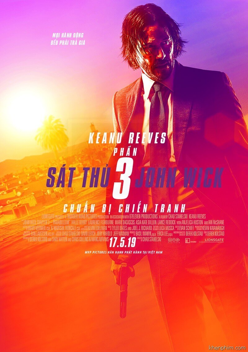 Poster phim John Wick 3
