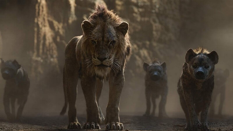 Chú của Simba và bầy linh cẩu - Vua Sư Tử