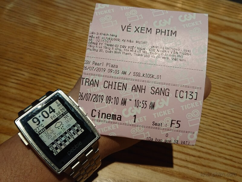 Vé xem phim Trận Chiến Ánh Sáng